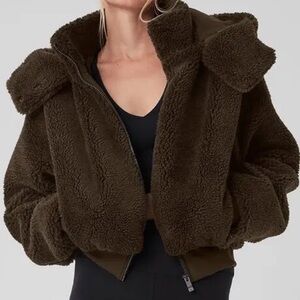 Alo Yoga Foxy Sherpa Jacket Expresso M